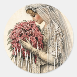 Vintage Bridal Stickers