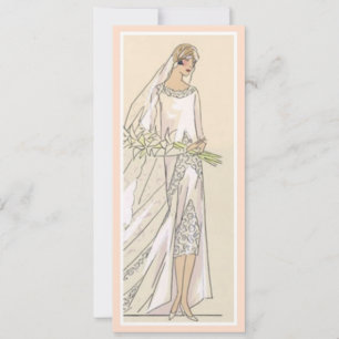Vintage Bride Invitation