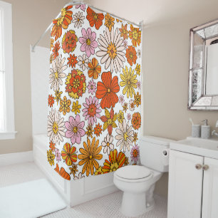 Vintage Bright Flower Retro Multicolor Floral Gift