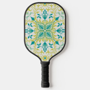 Vintage Bright Vine William Morris Pattern Pickleball Paddle
