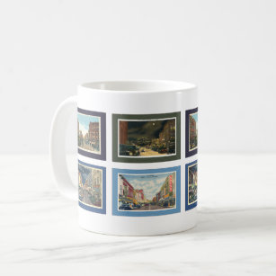 Vintage Bristol Postcards Coffee Mug