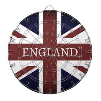 Vintage British Union Jack flag custom dartboard