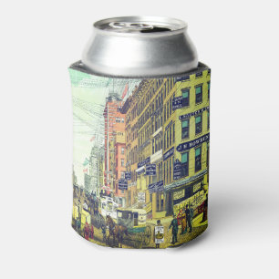 Vintage Broadway, NYC (1880s) Can Cooler