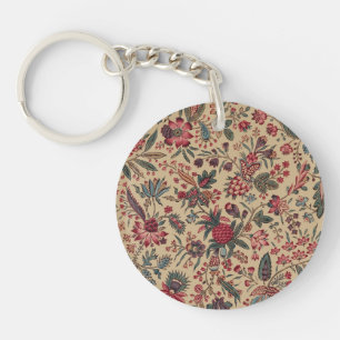 Vintage Broderie Antique Florale Ameublement