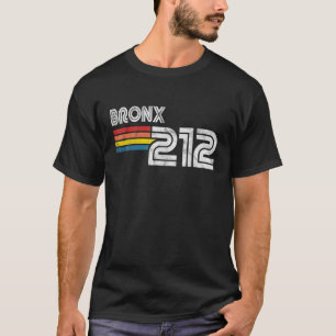 Vintage Bronx 212 Proud New York City State Gift T-Shirt