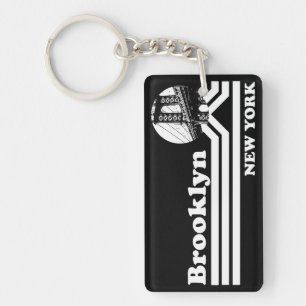 Vintage Brooklyn New York Keychain