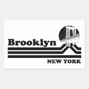 Vintage Brooklyn New York Sticker