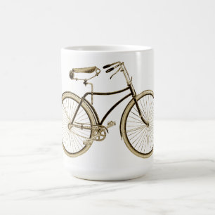 Vintage Brown Bike Coffee Mug