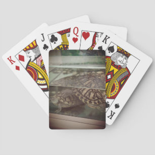 Vintage Brown Playing Cards