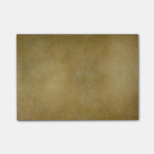 Vintage Brown Tan Parchment Personalized Template Post-it Notes