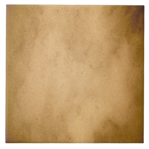 Vintage Brown Yellow Paper Parchment Background Tile