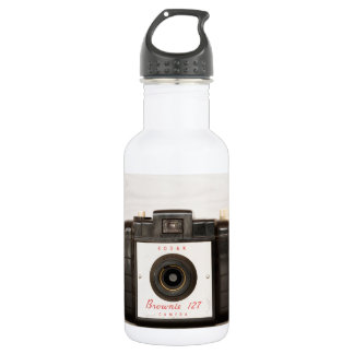 Vintage Brownie 127 Camera 532 Ml Water Bottle