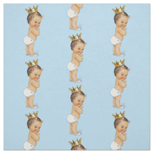 Vintage Brunette Little Prince Fabric