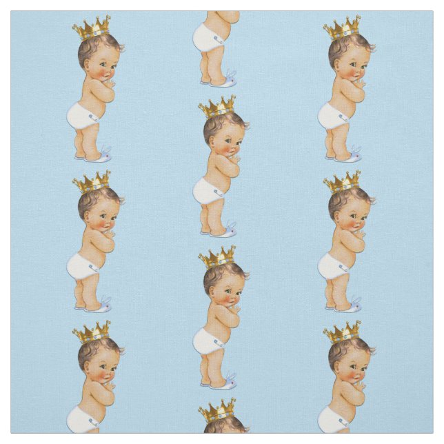 Vintage Brunette Little Prince Fabric (Swatch)