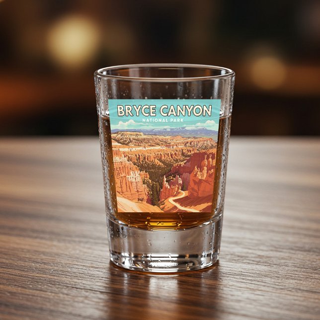 Vintage Bryce Canyon National Park Shot Glass (Creator Uploaded)
