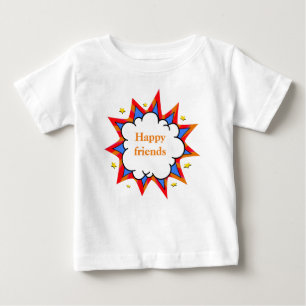 vintage bubble funny comic baby T-Shirt