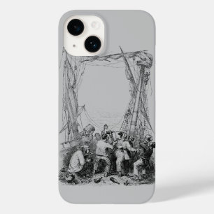 Vintage Buccaneers and a Shipwrecked Pirate Ship Case-Mate iPhone 14 Case