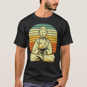 Vintage Buddha Buddhism Zen Yoga  T-Shirt
