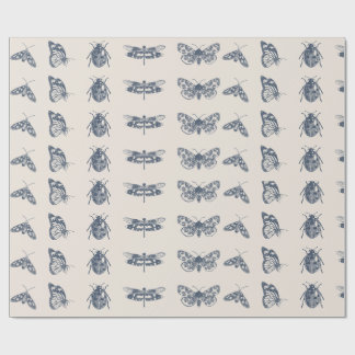 Vintage Bug Collection (BIG) print  Wrapping Paper
