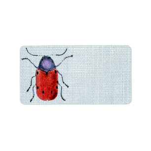 Vintage Bug Label
