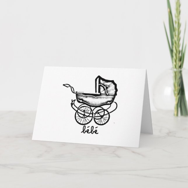vintage buggy card (Front)
