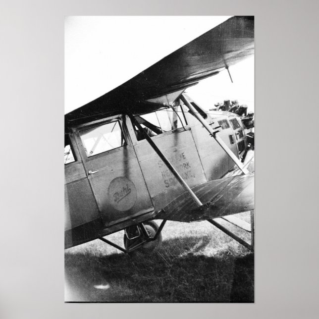 Vintage Buhl Aircraft - Marysville Michigan Poster (Front)