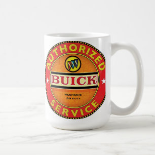 Vintage Buick cars service sign Coffee Mug