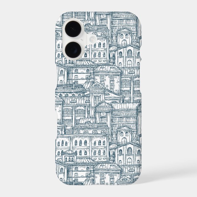 Vintage Building Pattern (Back)