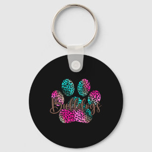 Vintage Bulldogs Team Pride School Spirit Back To Keychain