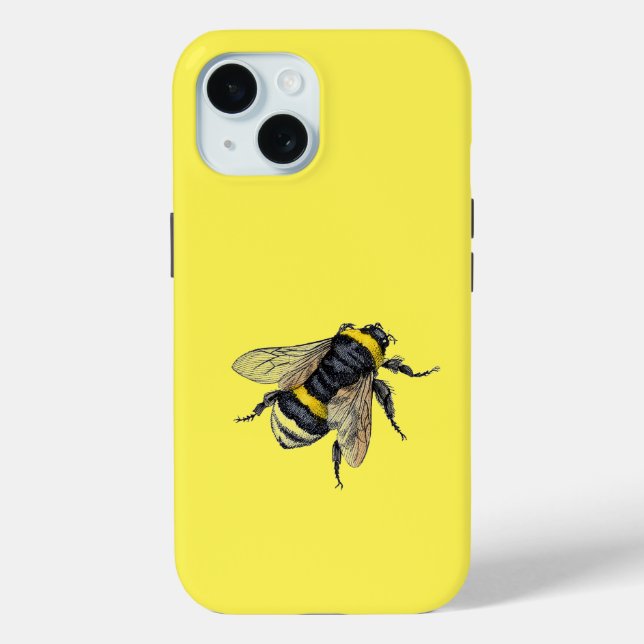 Vintage Bumble Bee Case-Mate iPhone Case (Back)