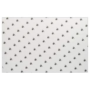 Vintage Bumble Bee Fabric