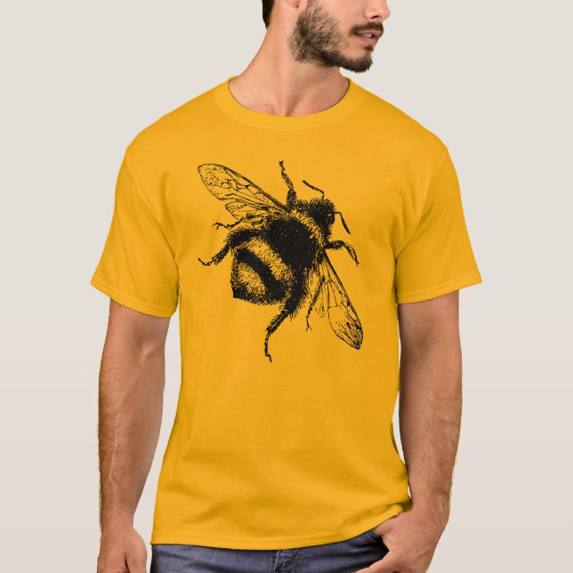 Vintage Bumble bee T-Shirt (Front)
