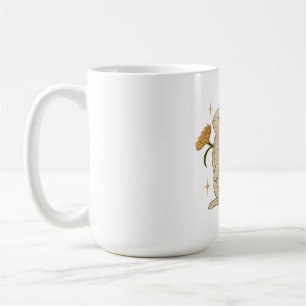 Vintage Bunny & Mushroom Artwork T-Shirt Coffee Mug