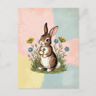 Vintage Bunny – Nostalgic Easter Card