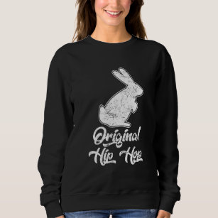 Vintage Bunny Rabbit Original Hip Hop Old School Sweatshirt