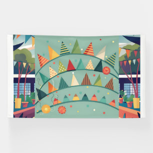 vintage-bunting-banners-hanging-in-a-festive-s banner