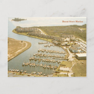 Vintage Burnt Store Marina, Punta Gorda Florida Postcard