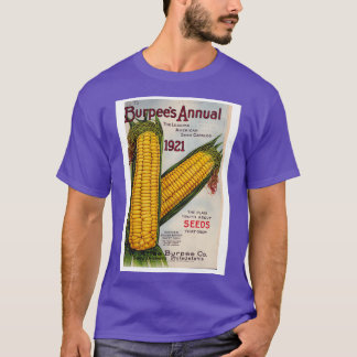 Vintage Burpees Seed Annual Catalog Cover (1921)  T-Shirt