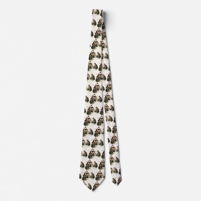 Vintage Business, Airline Executives Meeting Tie (Front)
