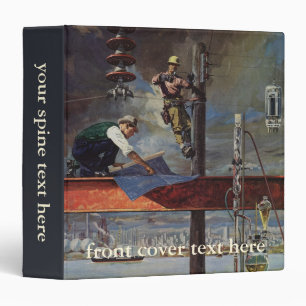 Vintage Business, Architects and Construction Binder