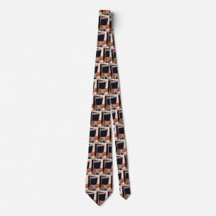 Vintage Business, Art Deco Fabrics and Textiles Tie