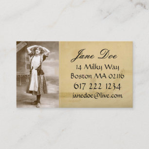 Vintage Business Card