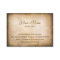 Vintage Business Card