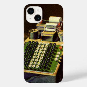 Vintage Business Comptometer Accounting Calculator Case-Mate iPhone 14 Case