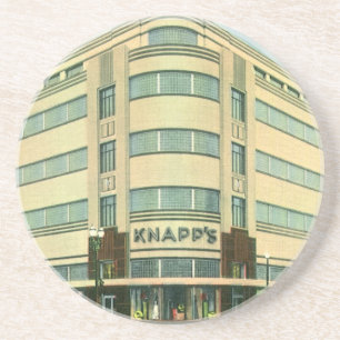 Vintage Business, Knapp's Department Store Coaster