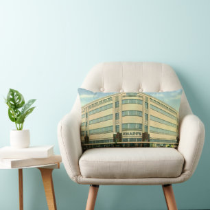 Vintage Business, Knapp's Department Store Lumbar Pillow