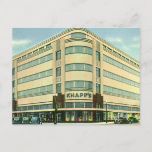 Vintage Business, Knapp's Department Store Postcard