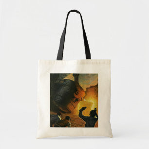 Vintage Business, Steel Manufacturing Industry Tote Bag