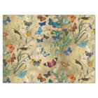 Vintage Butterflies and Decoupage Tissue Paper