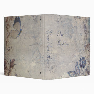 Vintage Butterflies Binder
